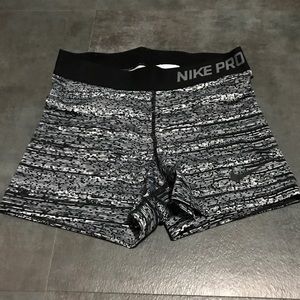 Nike Pro women's training shorts